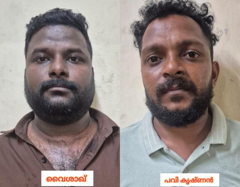 വിദേശത്ത് ജോലി വാഗ്ദാനം ചെയ്ത് ലക്ഷങ്ങൾ തട്ടിയ കേസിൽ രണ്ടുപേരെ അടൂർ പോലിസ് അറസറ്റ് ചെയ്തു