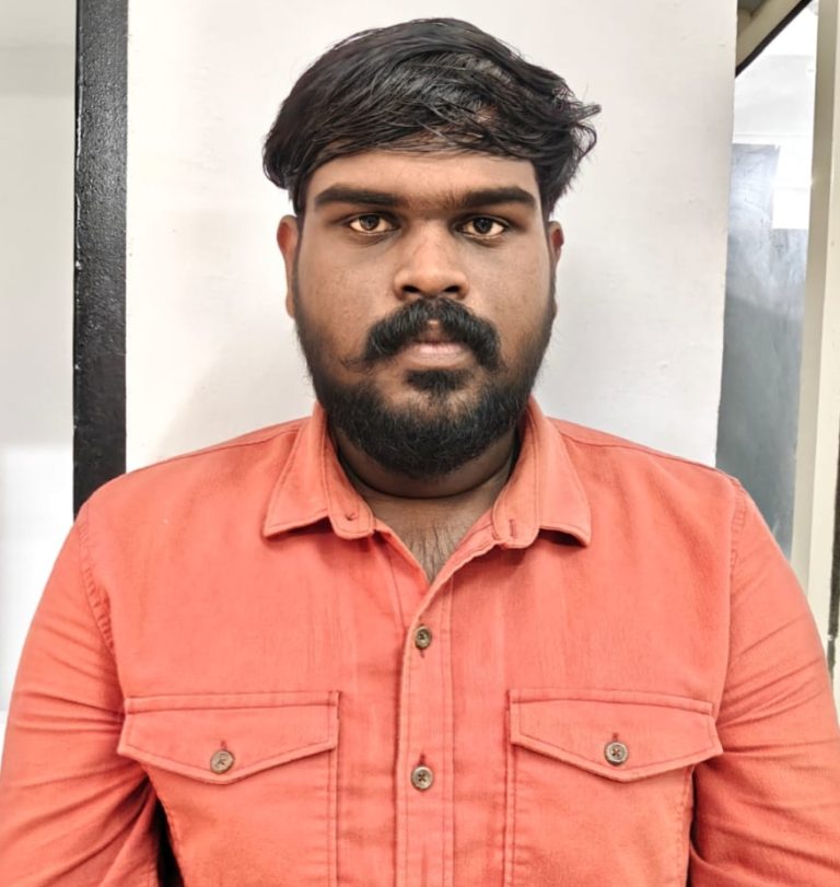 പെൺകുട്ടിയോട് ലൈംഗിക അതിക്രമവും വ്യാജ നഗ്ന ഫോട്ടോകൾ പ്രചരിപ്പിക്കുമെന്ന് ഭീഷണിപ്പെടുത്തി സ്വർണ്ണമാല കവർന്ന പ്രതി റിമാന്റിലായി