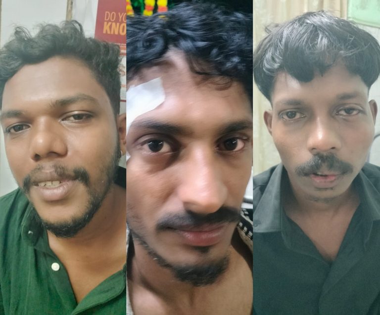 പന്തളത്ത് ഓണാഘോഷത്തിനിടെ പോലീസിനെ ആക്രമിച്ച മൂന്ന് പ്രതികൾ റിമാൻഡിലായി